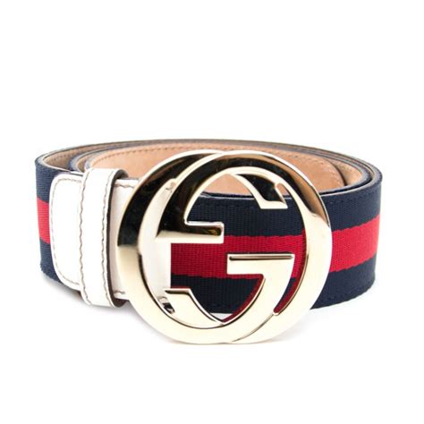 gucci belt red and blue|Gucci belt navy blue.